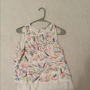 Trina Turk Kids Multicolor Patterned Blouse